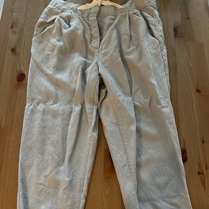 Aritzia Wilfred Allant Pant in light grey